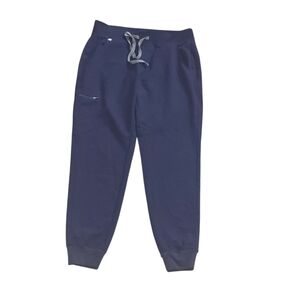 Figs Zamora Navy Jogger Pants Size M